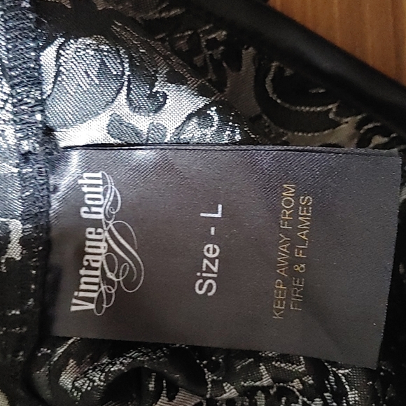 🖤 Vintage Goth Corset🖤 - Picture 4 of 4